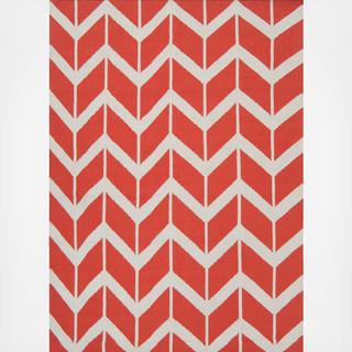 Fallon Flatweave Chevron Rug