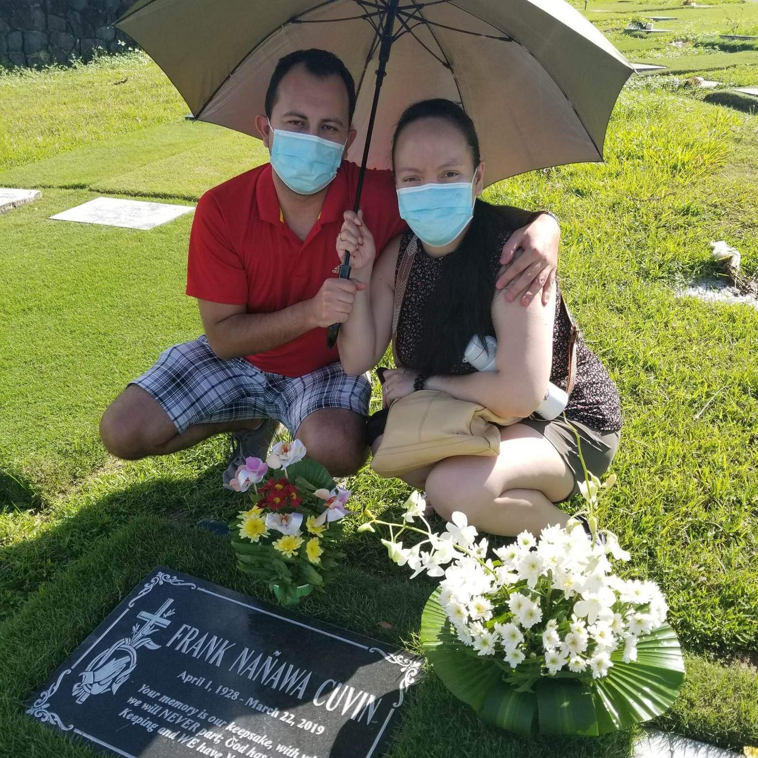 Introducing him to papa :)