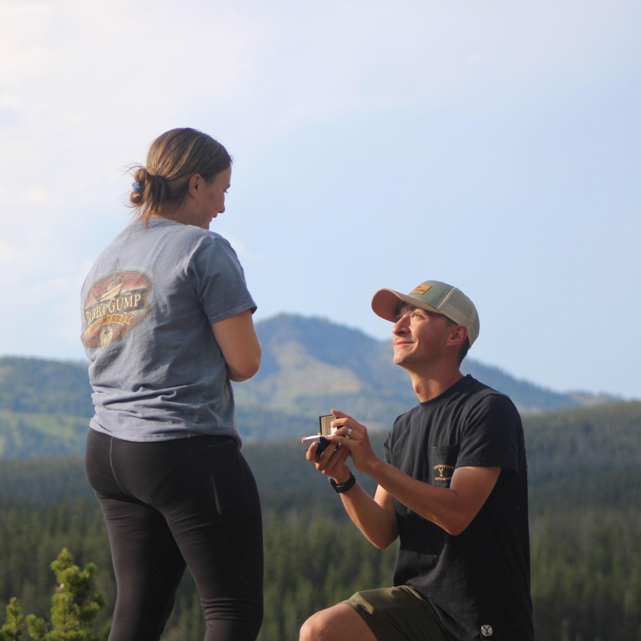 July 9th, 2024 - the day he proposed!