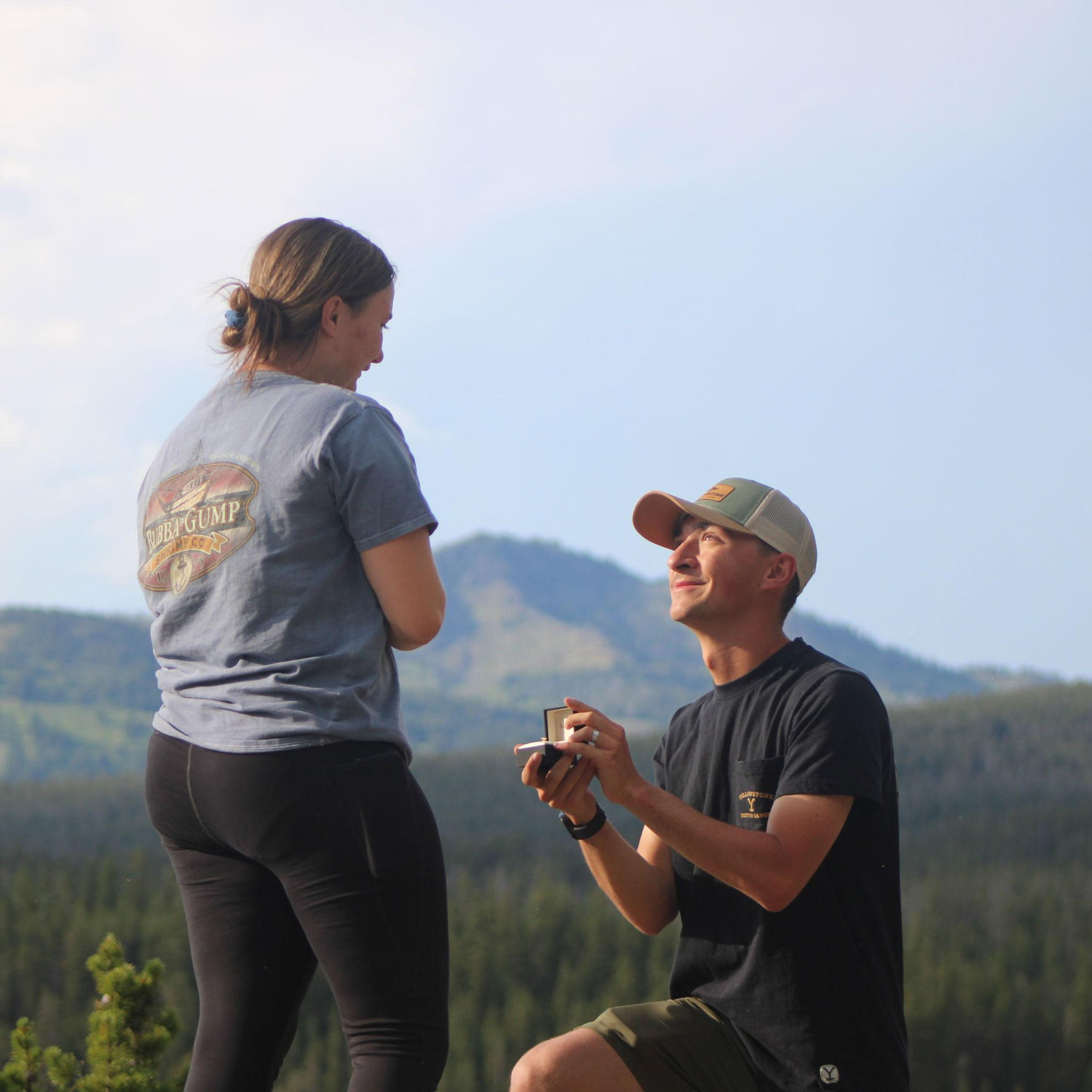 July 9th, 2024 - the day he proposed!