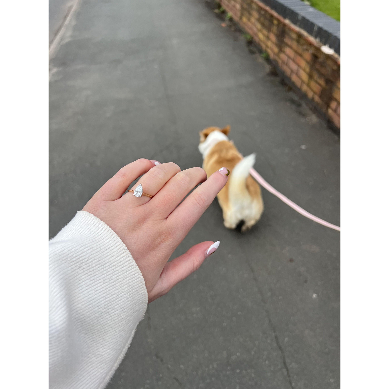 Just after saying yes