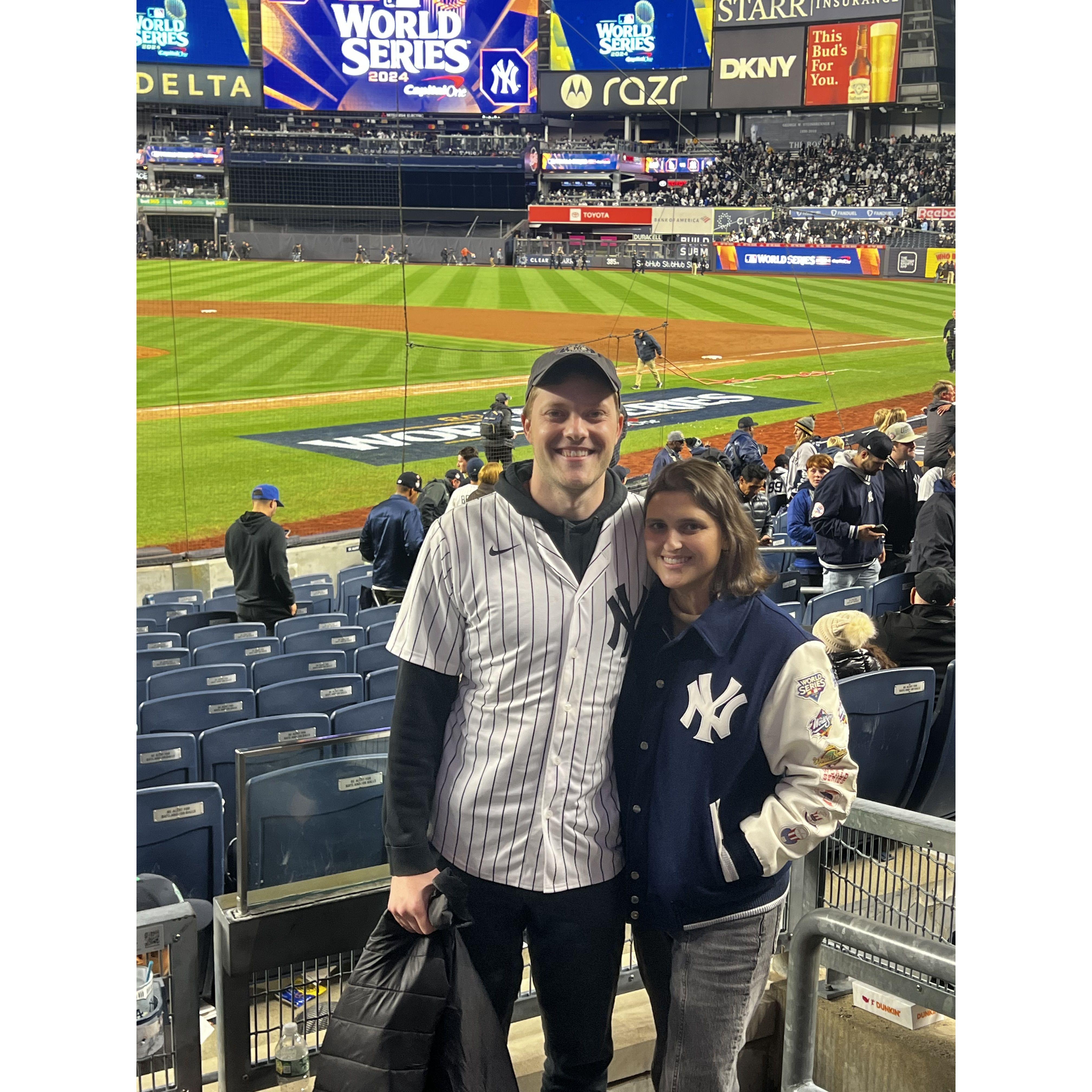 Best day of 2024: engagement. Worst day? definitely game 5 of the world series