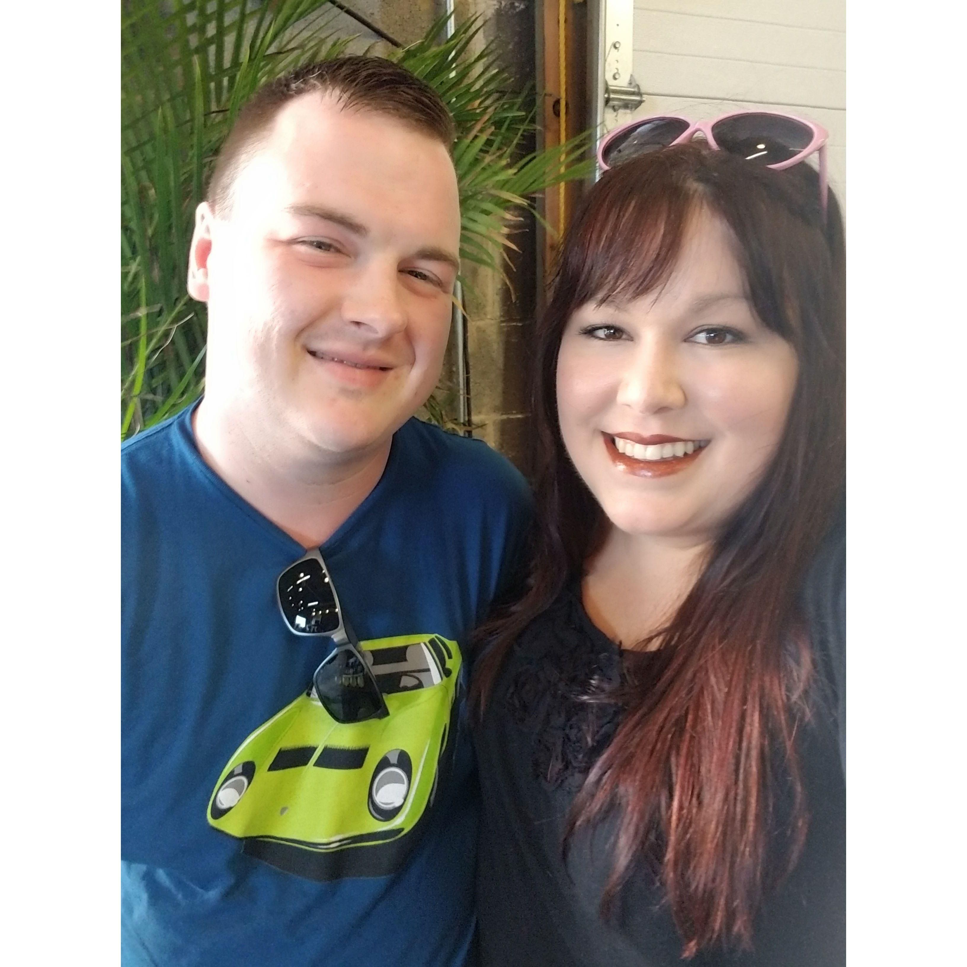 Our first picture together