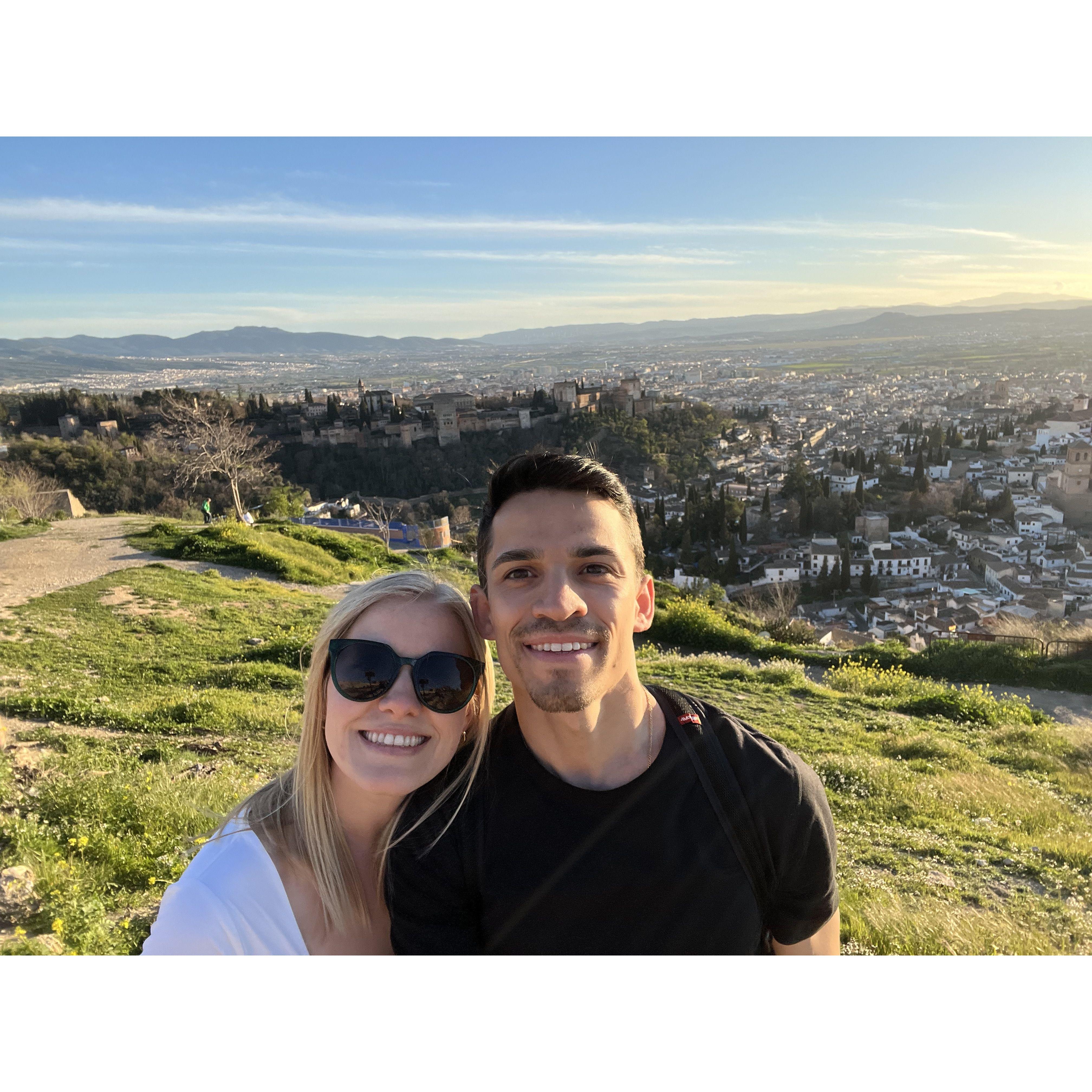 Granada, Spain. One of our favorite stops on our trip!