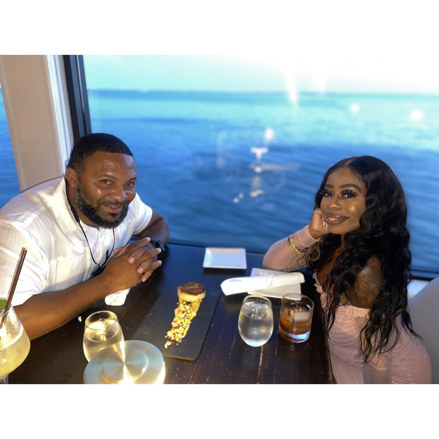 Celebrating Dj birthday with a view