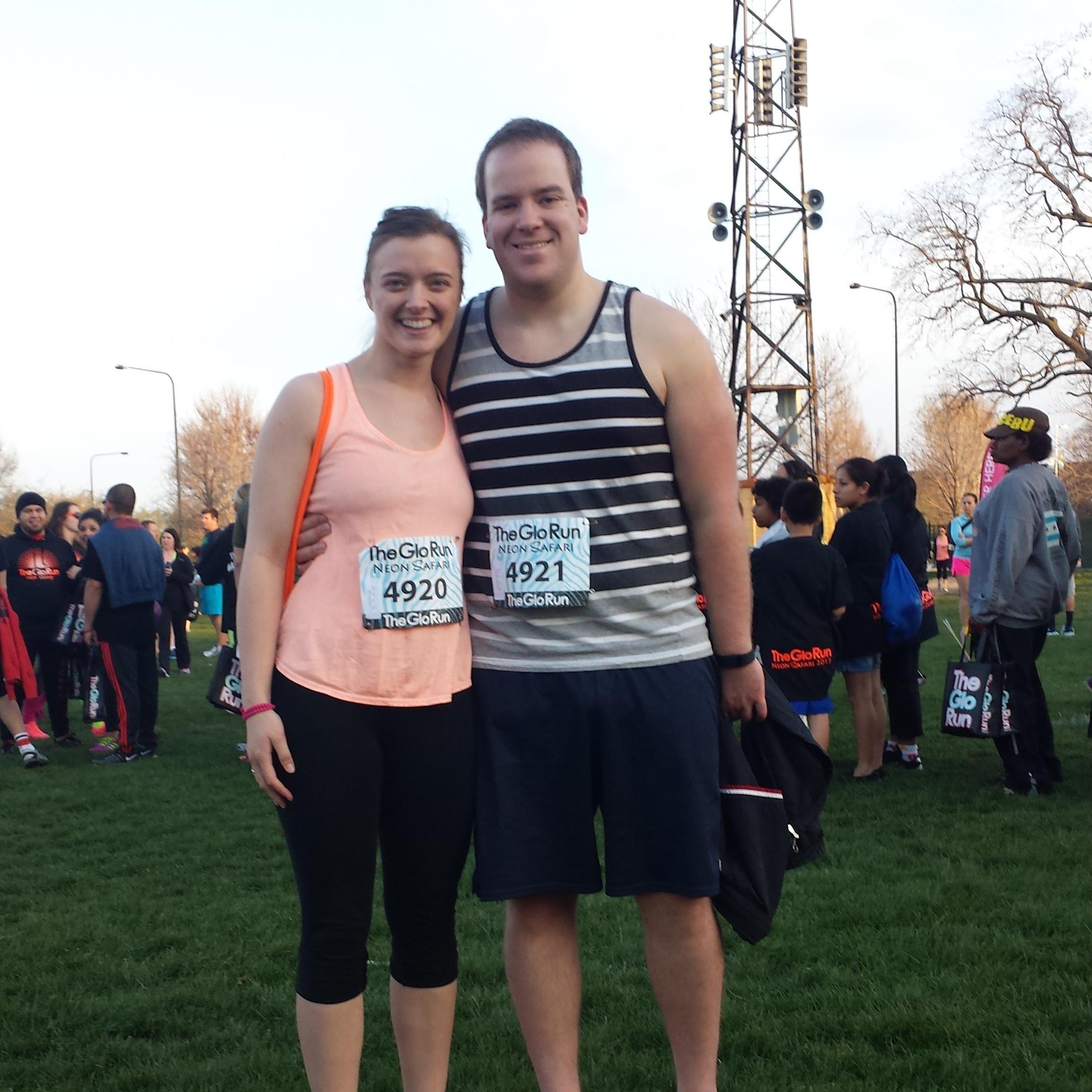 Our first (and only) 5K together