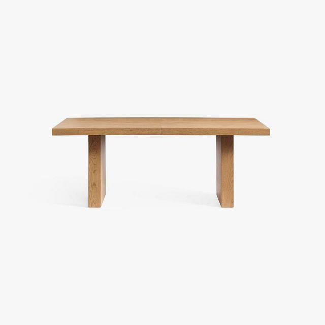 Aldon Extendable Dining Table, Maize, 78"-103"