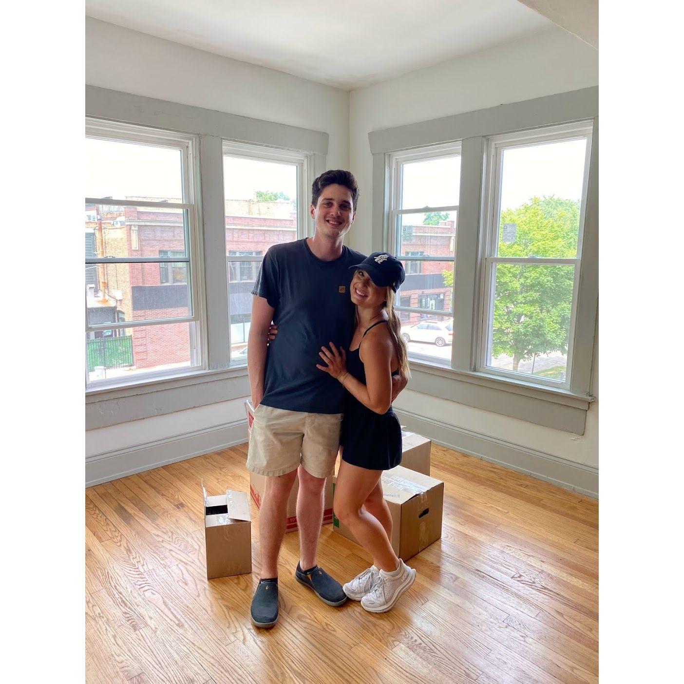 We moved to Chicago! July 2022.