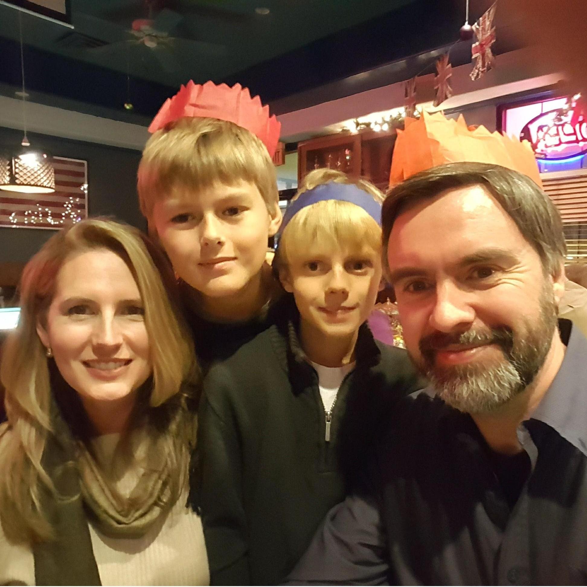 British club Christmas party