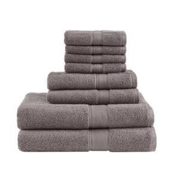 Mocha Madison Park Towel Set
