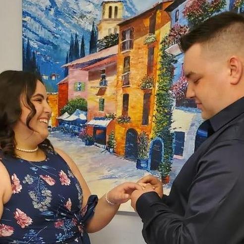 April 9, 2021
Our little COVID-19 wedding!!!