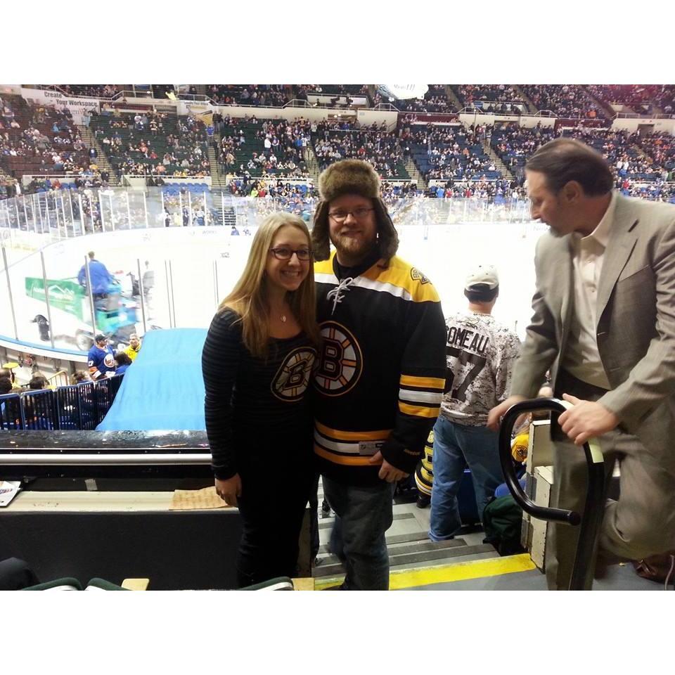 First Bruins game