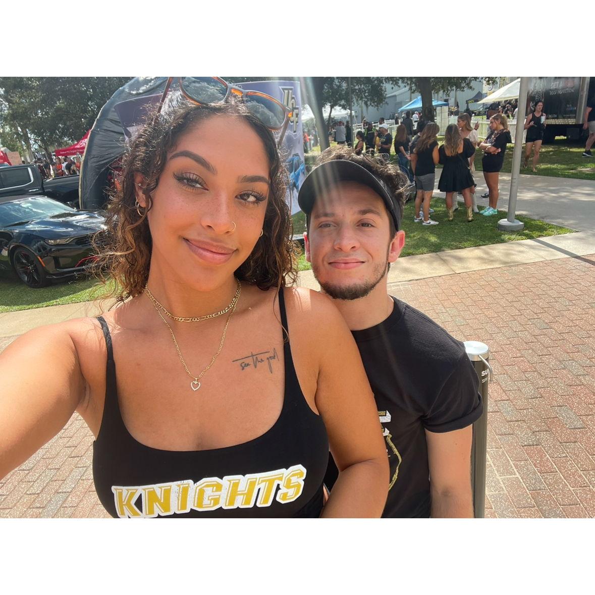 2022... Our first UCF football game! (Go Knights!)