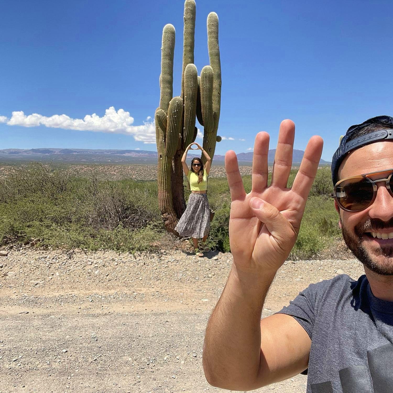 Biggest cactus on the road- from Cachi to Cafayate . 
Salta , Norte Argentino 🌵