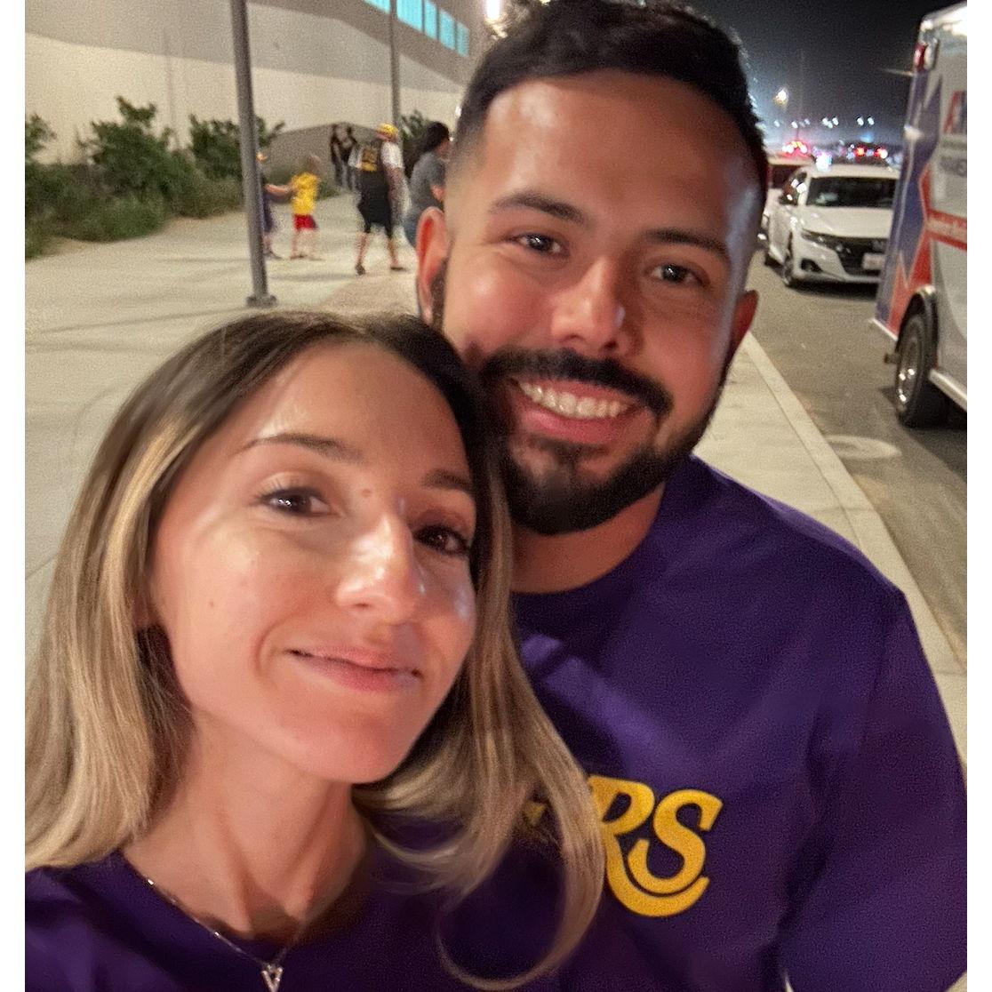 He took me to my first basketball game! Our team lost...