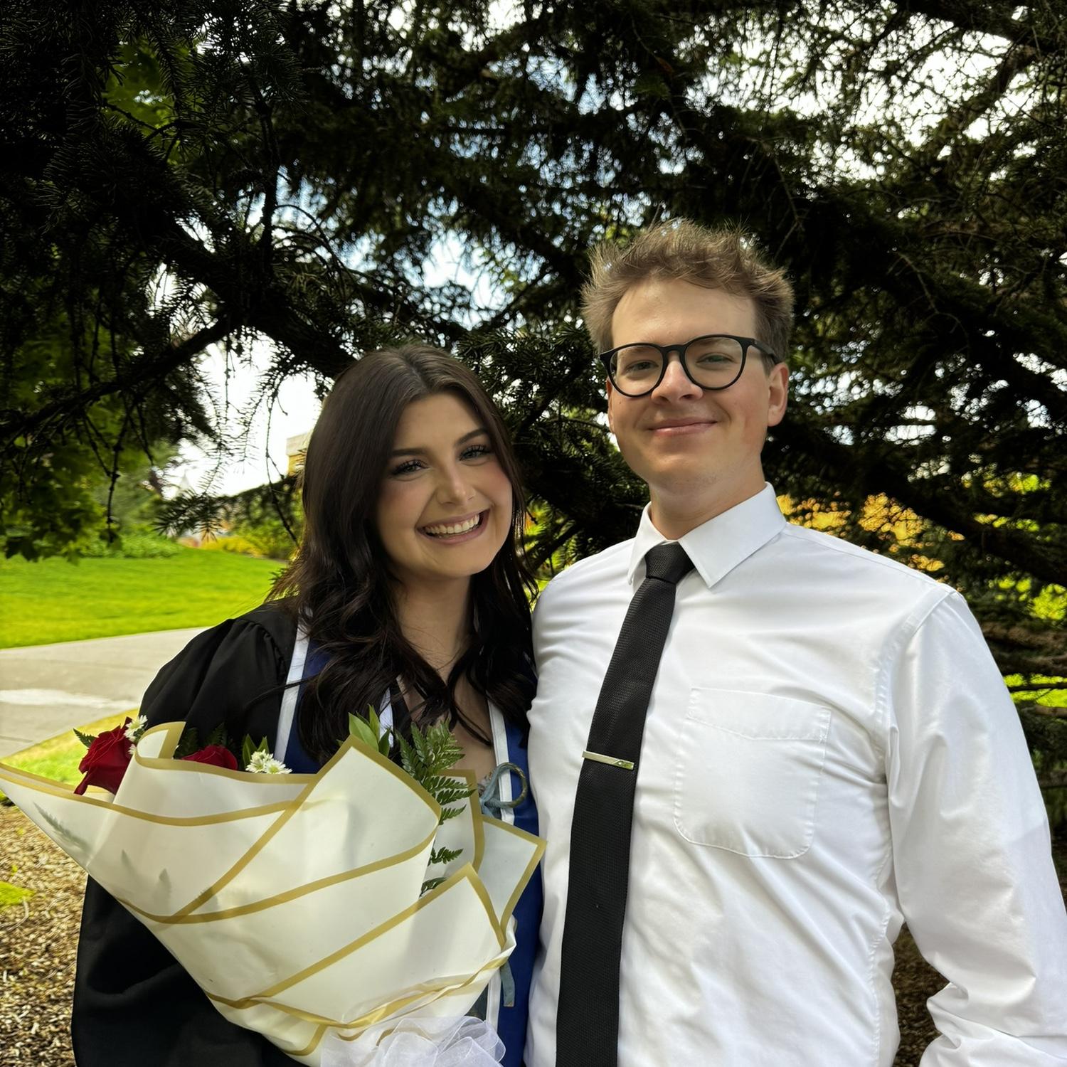 Mariah graduating college and Dallin getting to meet Mariah's family for the first time! July 25th, 2024.