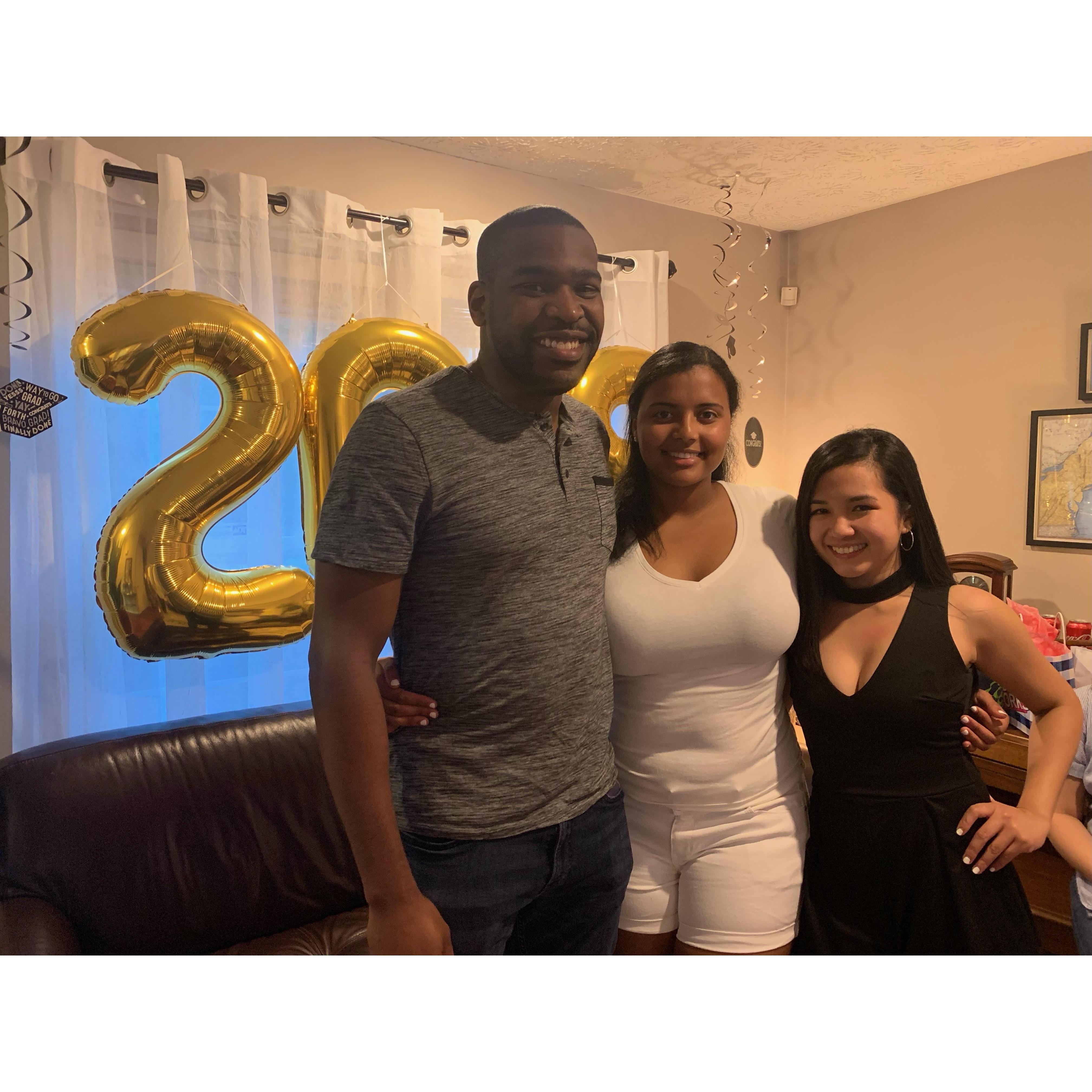 Valerie's graduation party! We had so much fun and the food was amazing.