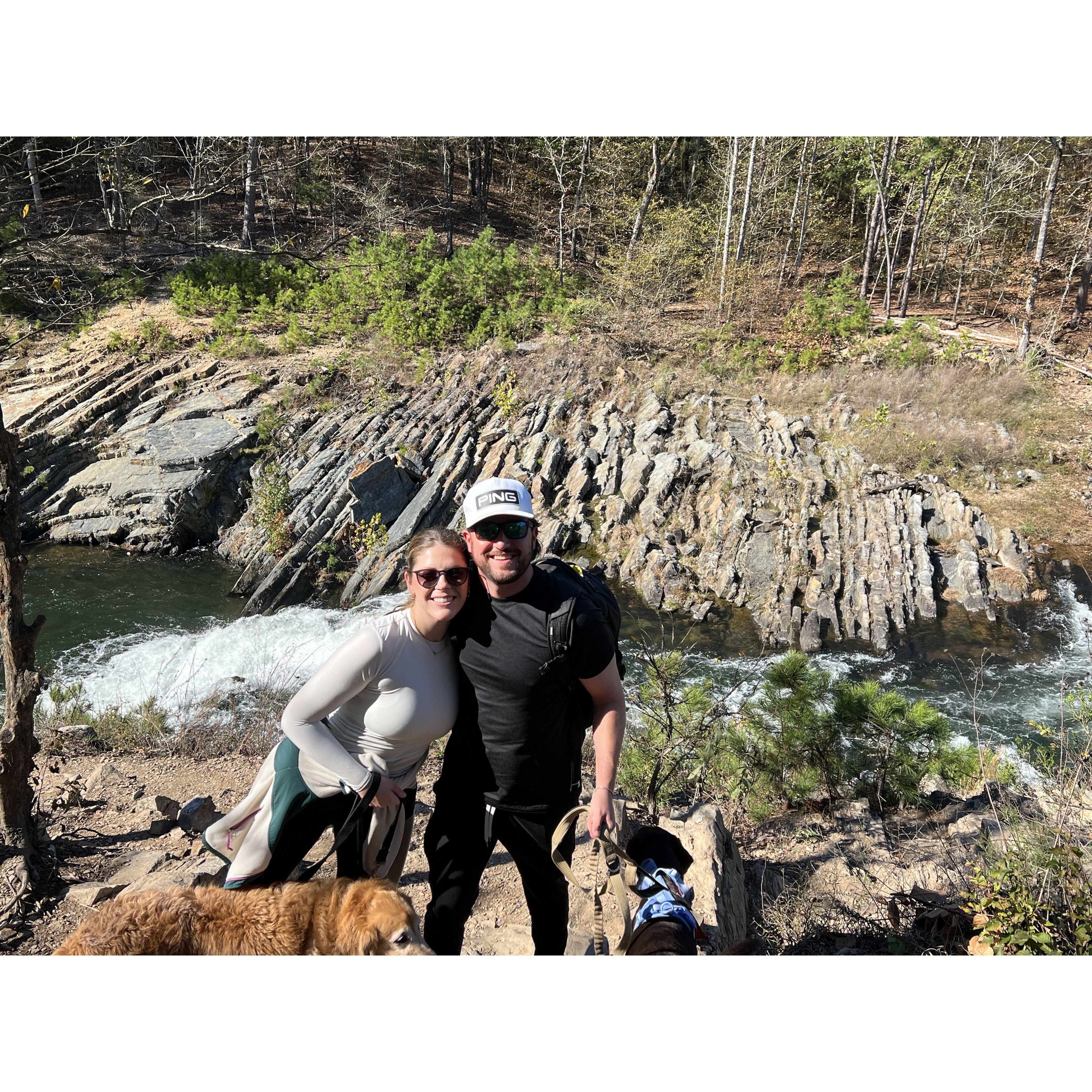 Hiking in Broken Bow, OK