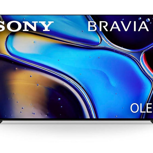Sony 65 Inch OLED 4K Ultra HD TV BRAVIA 8 Smart Google TV with Dolby Vision HDR and Exclusive Features for PlayStation 5 (K-65XR80), 2024 Model