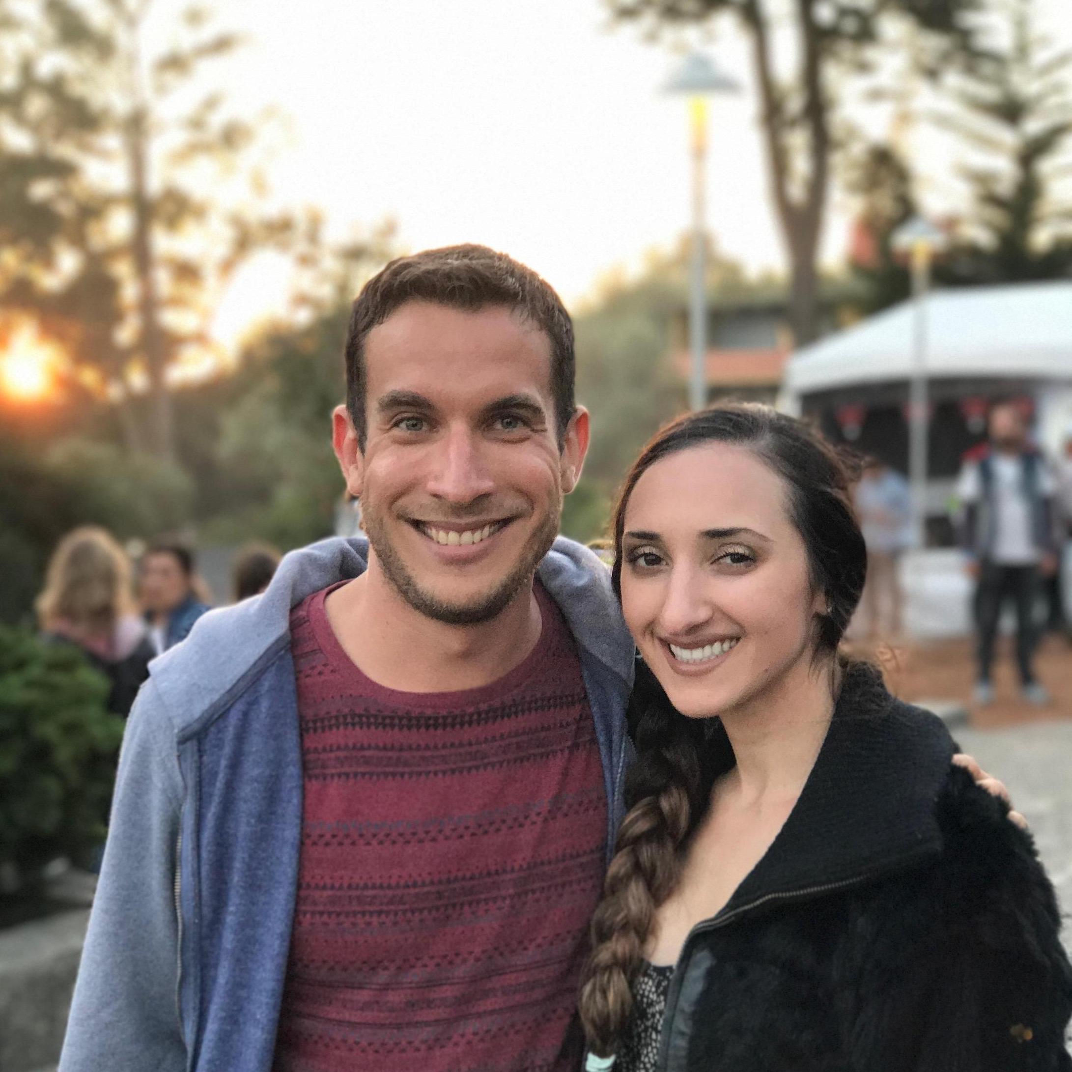 Our very first concert at the Greek Theater in Berkeley.