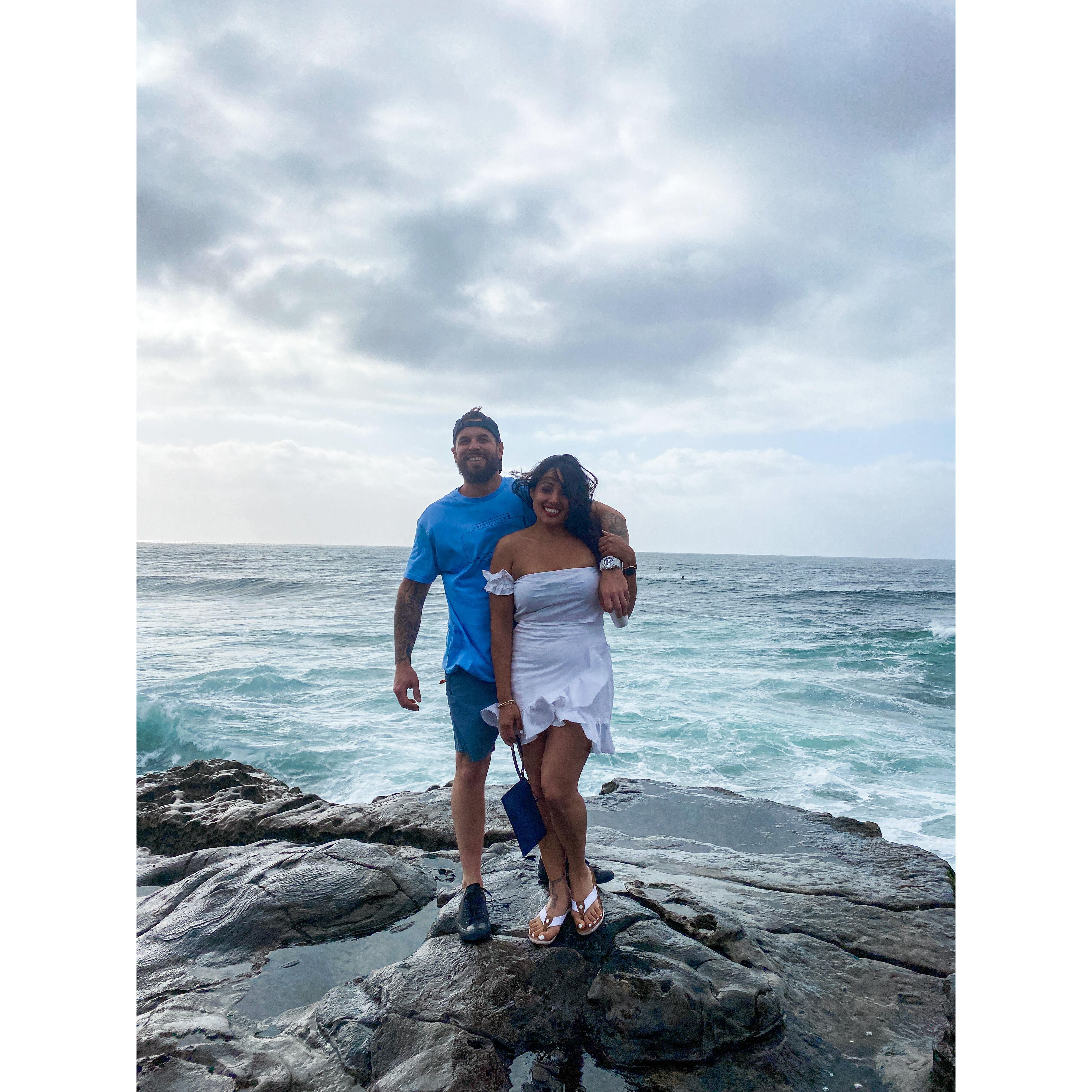 Love as deep as the ocean and as endless as the waves.