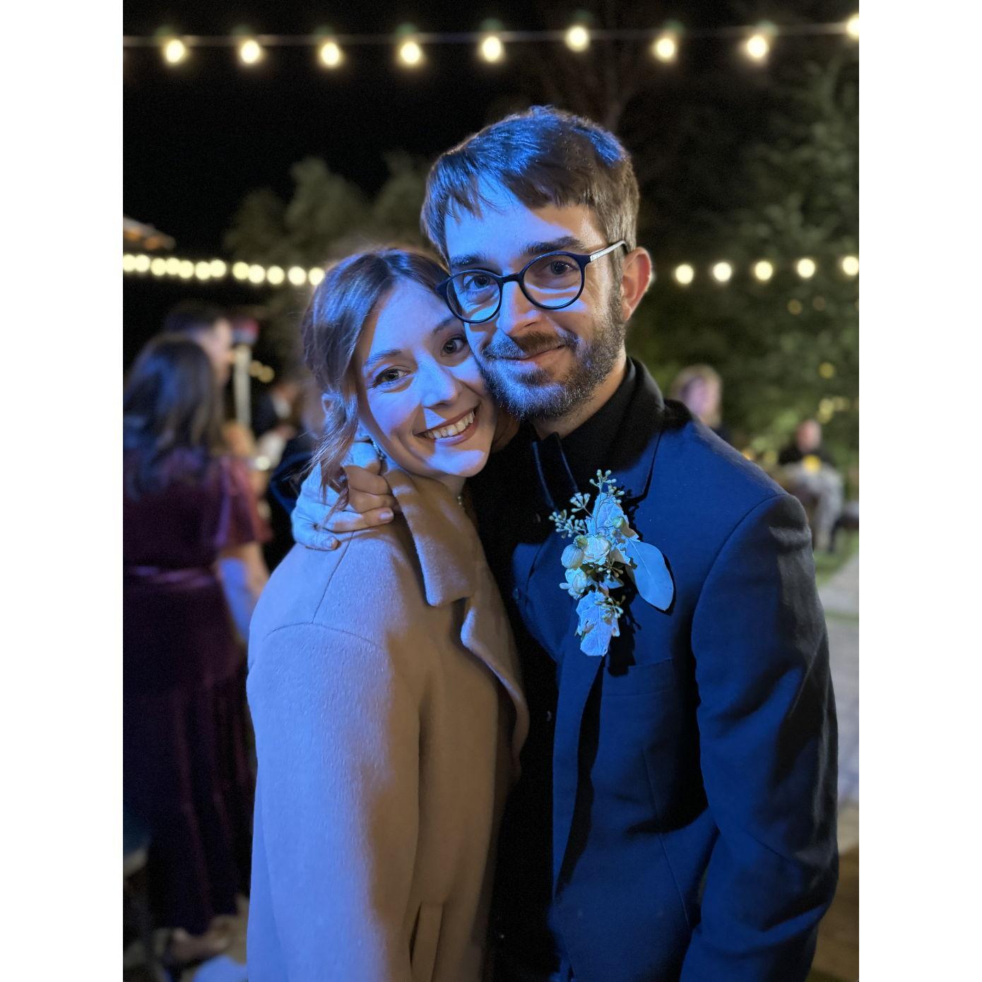 At Liam & Ali Young's wedding!