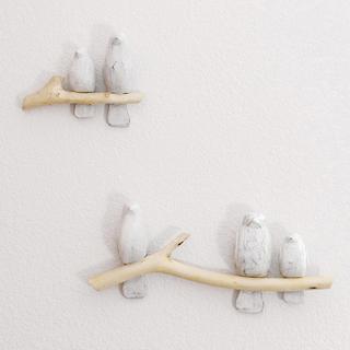 Ezra Assorted Perch Wall Decor, Set of 2