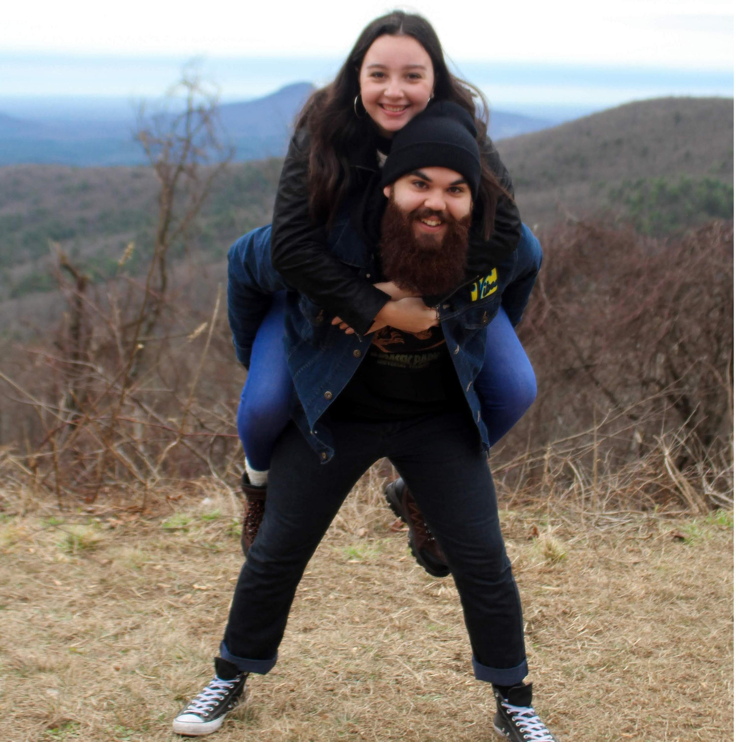 Our first family trip together in December 2018 (we had only been dating for 2 months)