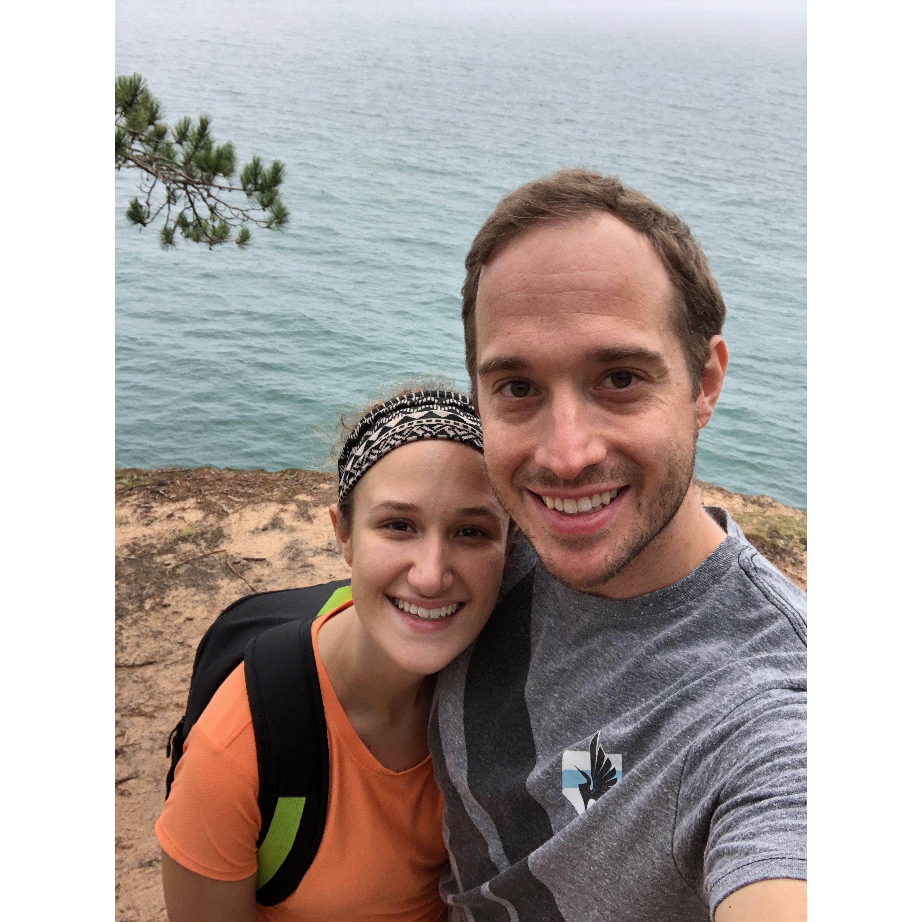 Our first camping trip together in 2019 to Madeline Island!