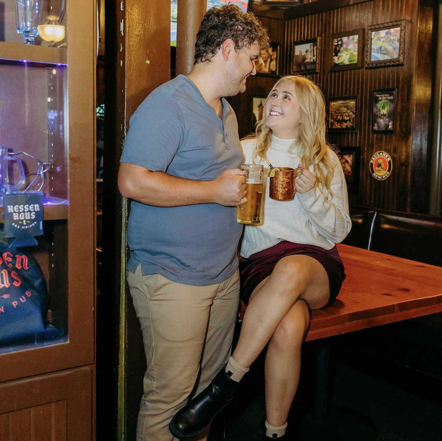 Revisiting our first date spot — Hessen Haus!