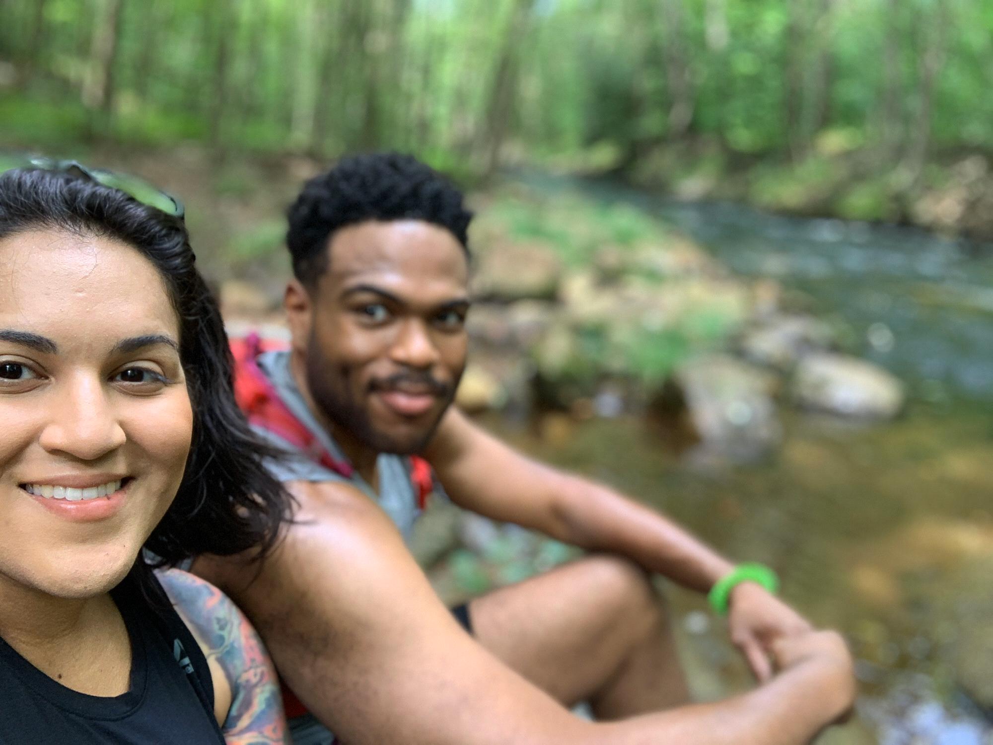 Hiking.