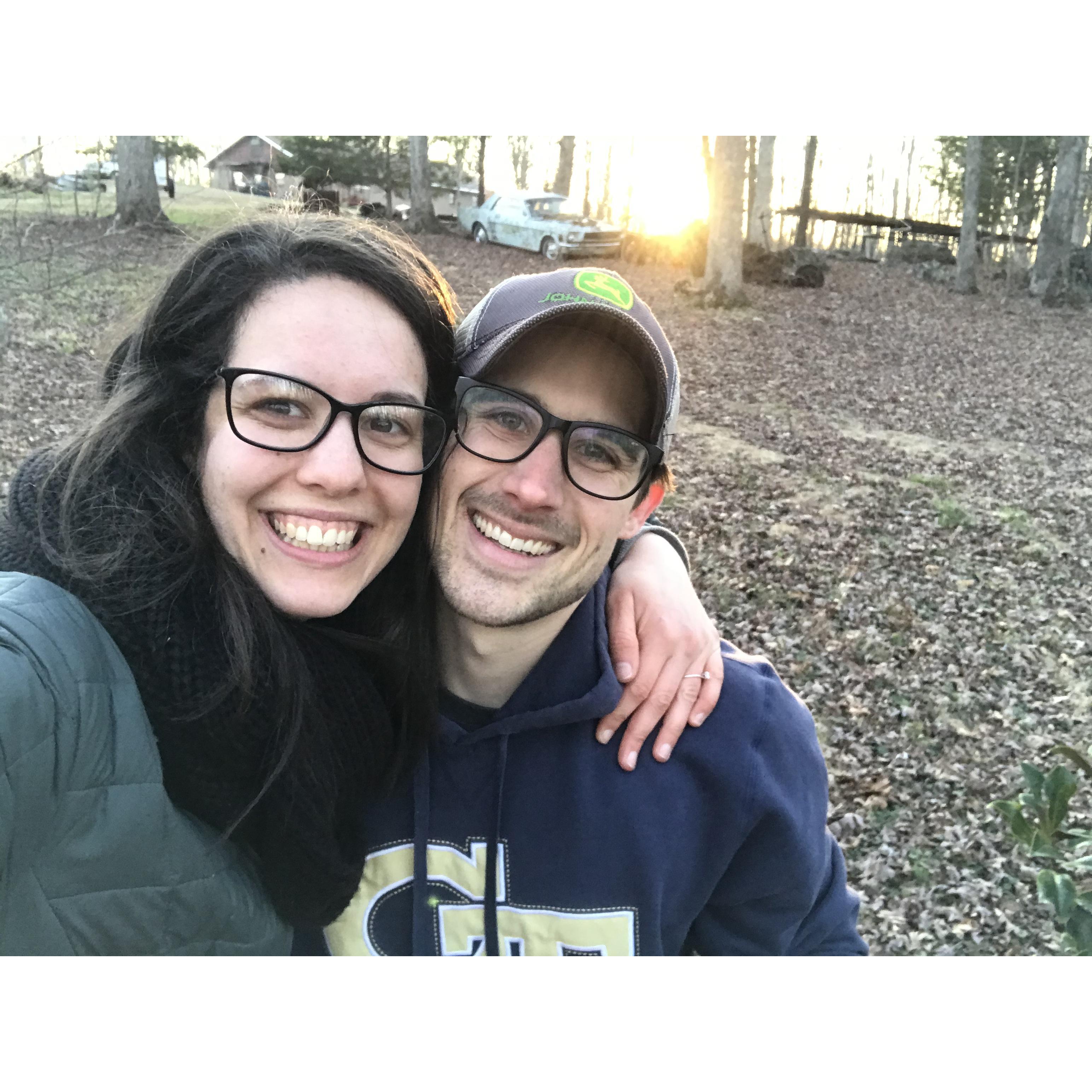 From the night we got engaged!
