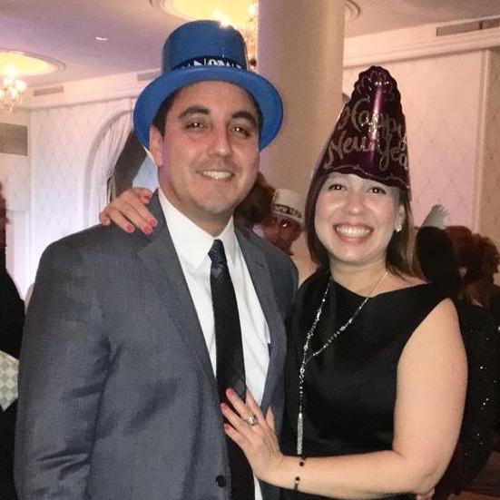 Just before the countdown on New Year's Eve