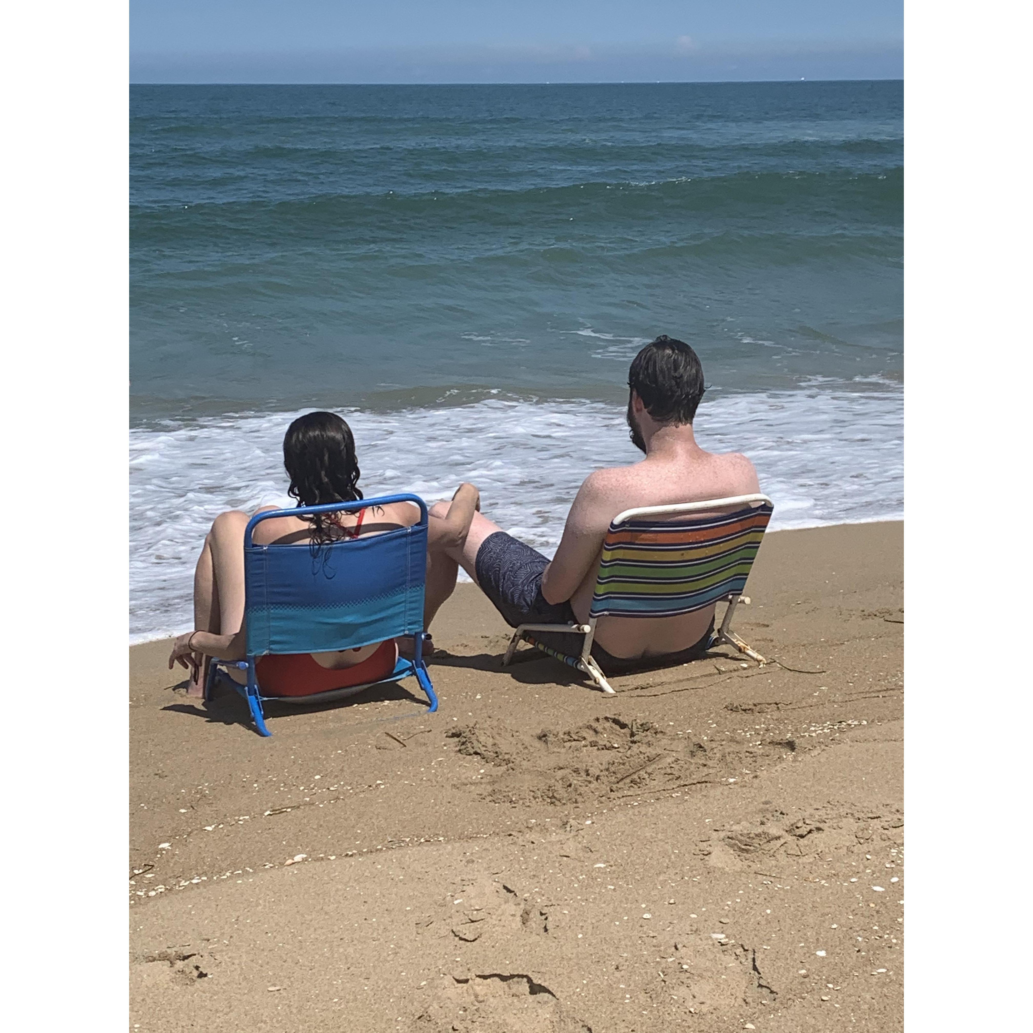 Our first trip to Virginia Beach together
