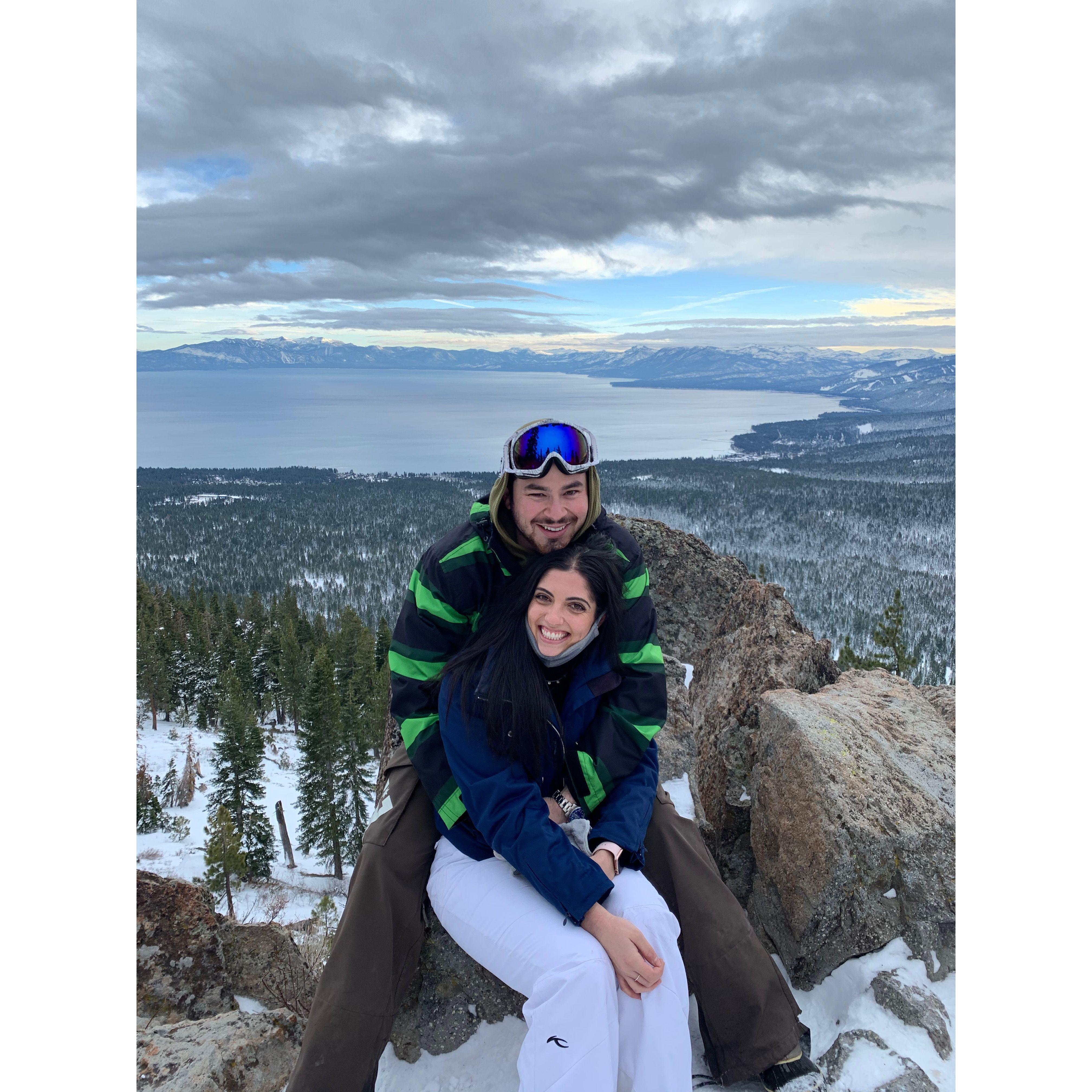 A beautiful view in Lake Tahoe