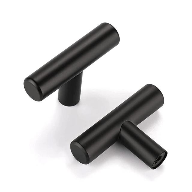 10 Pack Black Cabinet Knobs Black Drawer Knobs Cabinet Door Knobs Matte Black Handles for Cabinets Single Hole Knobs for Cabinets Kitchen Cabinet Knobs for Dressser