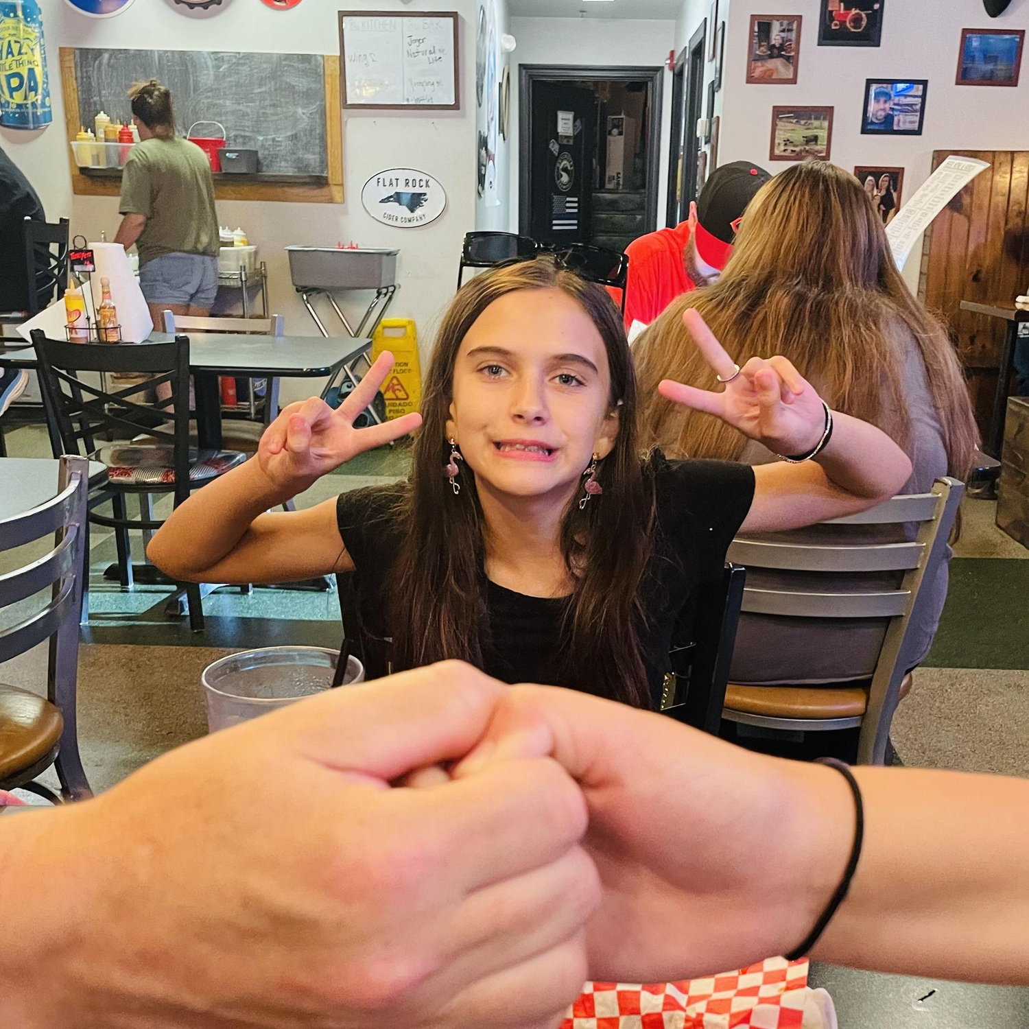 Quite the thumb wrestle.