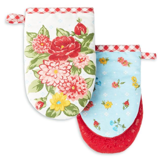 The Pioneer Woman Sweet Rose Mini Mitts, Set of 2