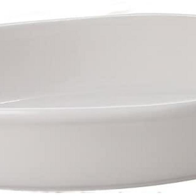 Le Creuset Stoneware Heritage Oval Au Gratin, 1.7 qt. (11.25"), White