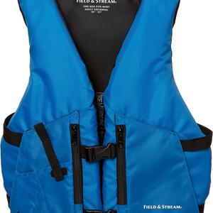 Field & Stream Adult Universal Life Vest - Blue color
