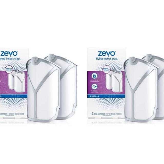 Zevo Flying Insect Trap Refill Kit (NO Device) | Repels Against Fruit Flies Gnats House Flies Mosquitoes and Other Insects | Model 3 | 2 -Pack (2) | Device Sold Separately