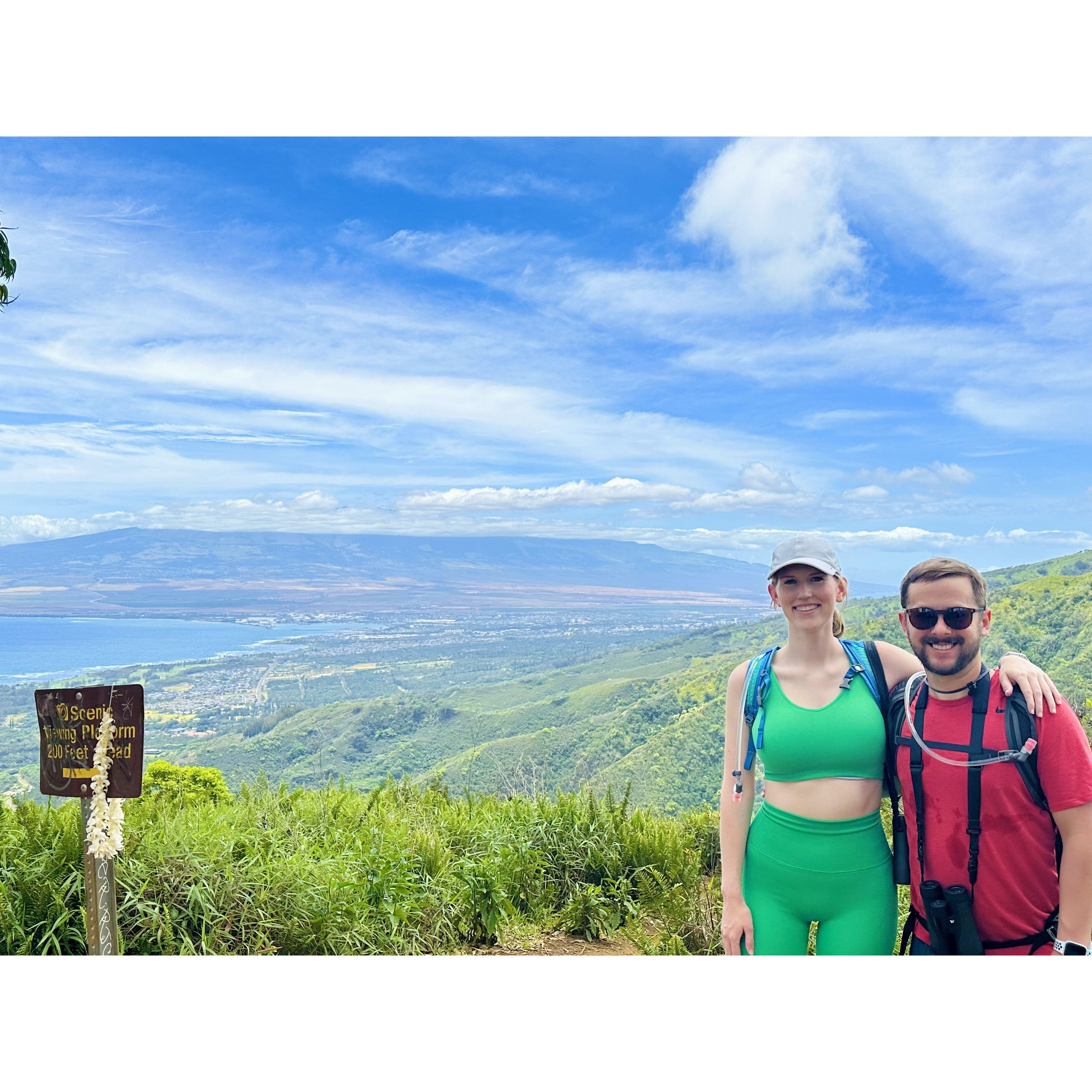 Waihe'e Ridge Trail in Maui