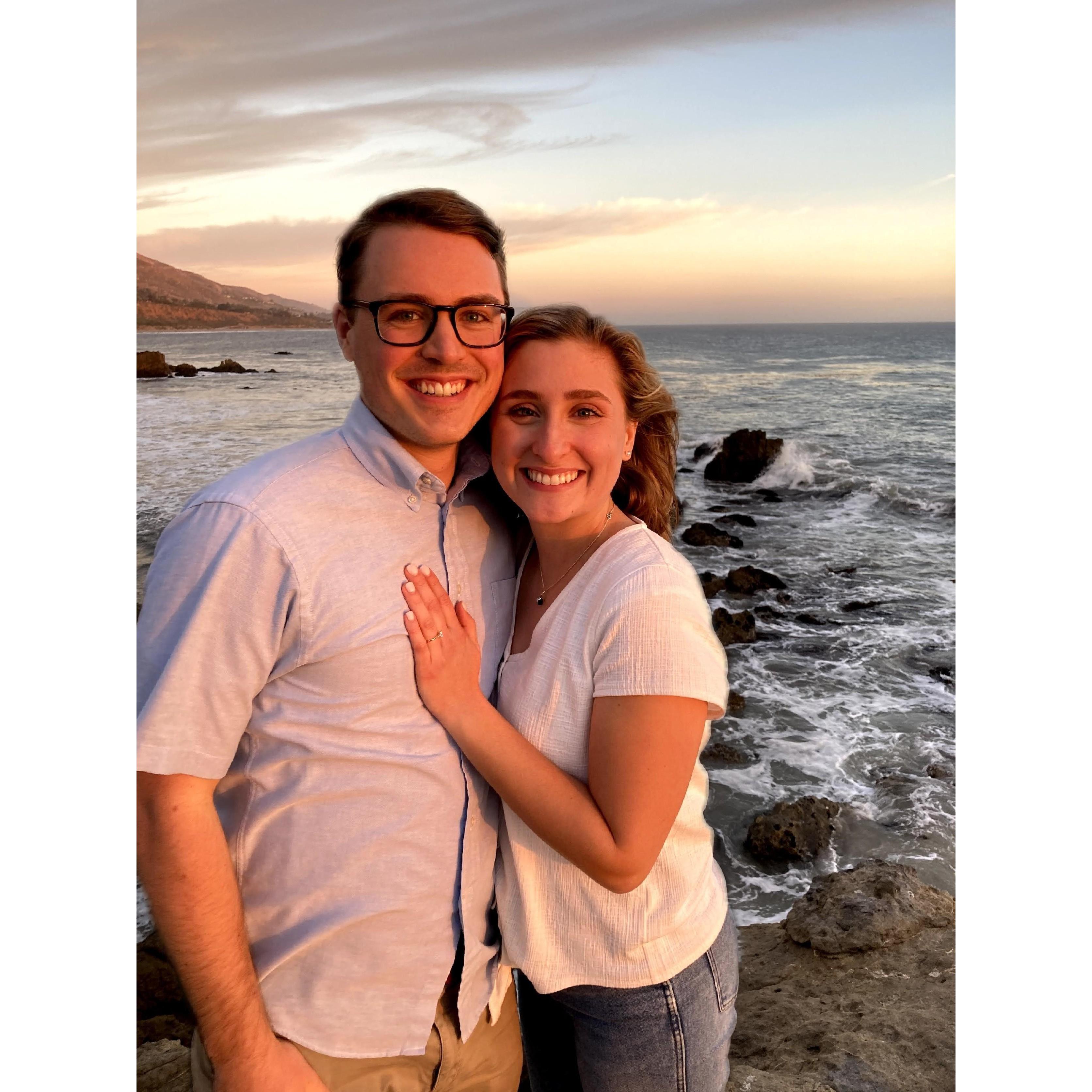 And now we're engaged! We can't wait for April 10th, and we hope you will join us in celebrating!