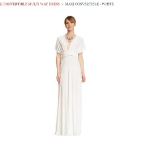 Floor Length Convertible Wrap Dresses: RECOMMENDATIONS
http://a.co/7TO8nK6
http://a.co/9xpDEBZ
http://a.co/dDdowJV