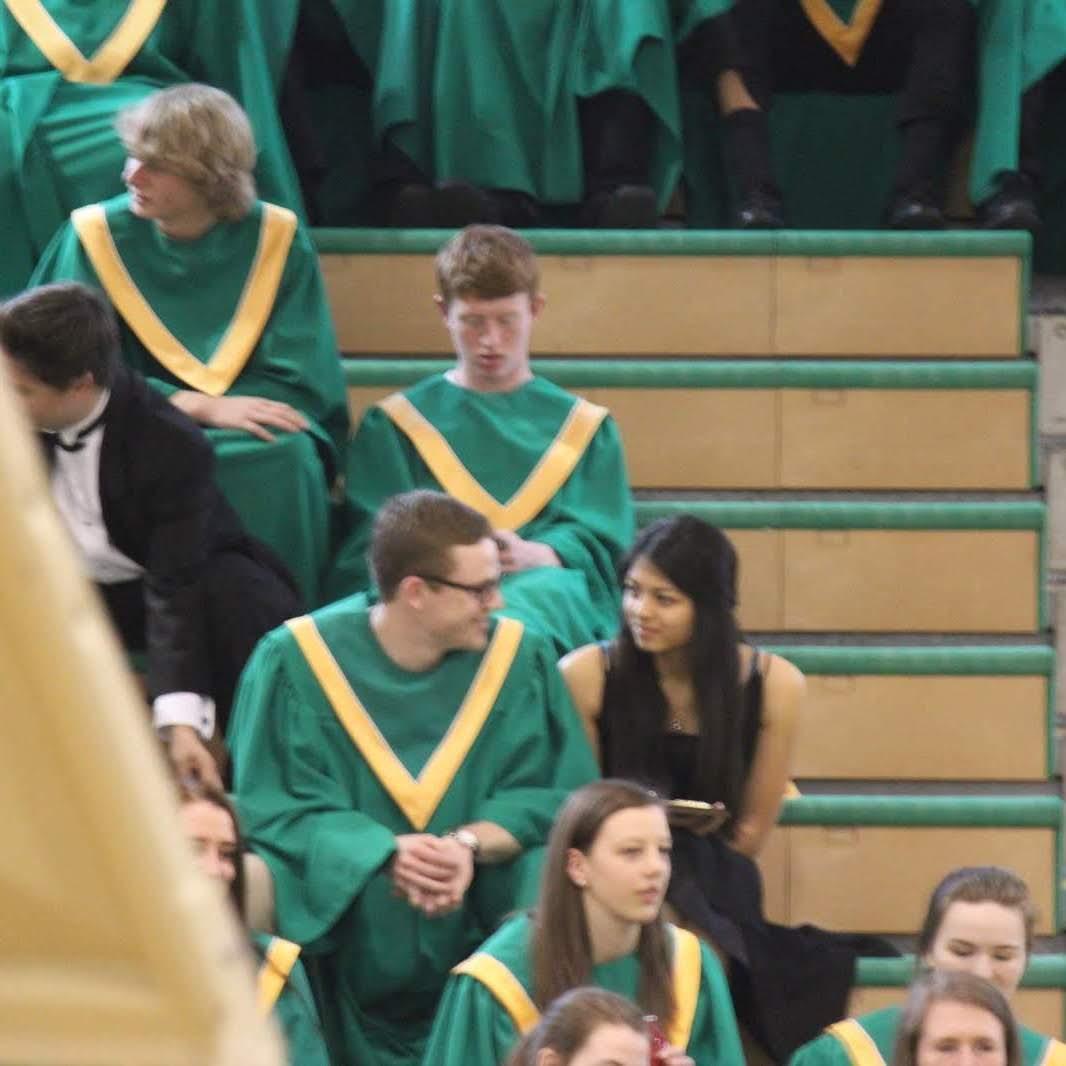 Our time in choir was one of the many highlights of our senior year in high school.