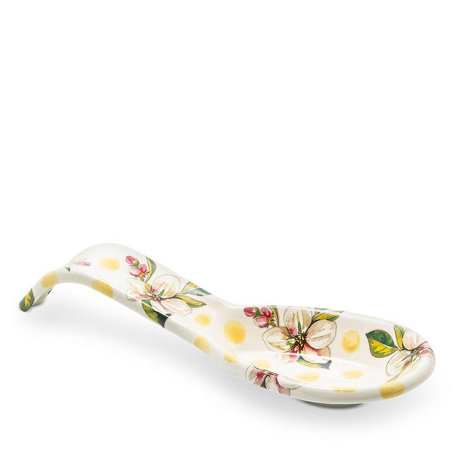 Mackenzie-Childs Wildflowers Enameled Spoonrest