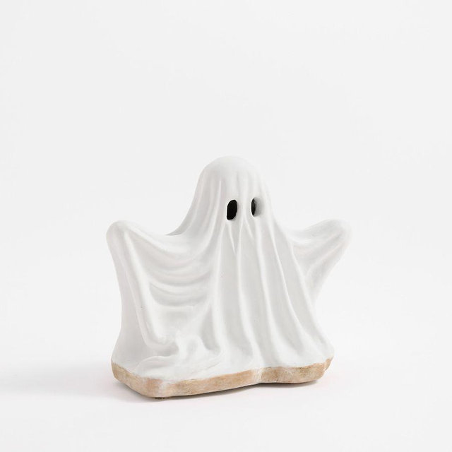 Ceramic Ghost, Mini, White