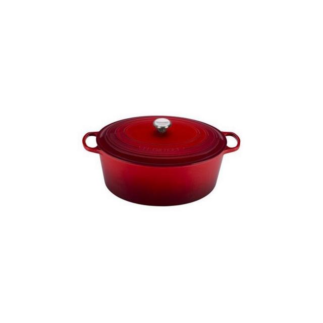 Le Creuset 15.5-Qt. Signature Enameled Cast Iron Oval Dutch Oven