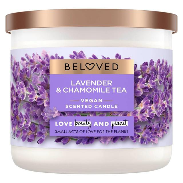 Beloved Lavender and Chamomile Vegan Scented Candle - 15oz