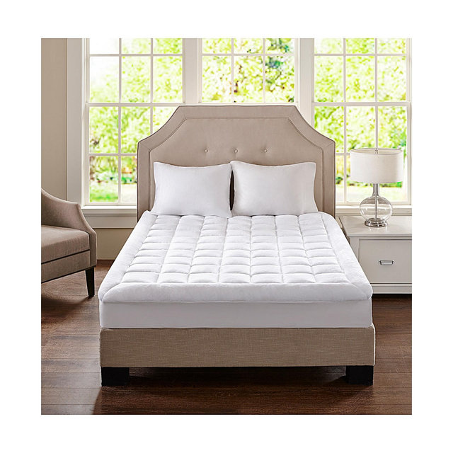 Madison Park Cloud Soft Plush Waterproof Mattress Pad, Queen